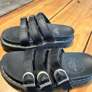 Dr. Martens Women Black Sandals
